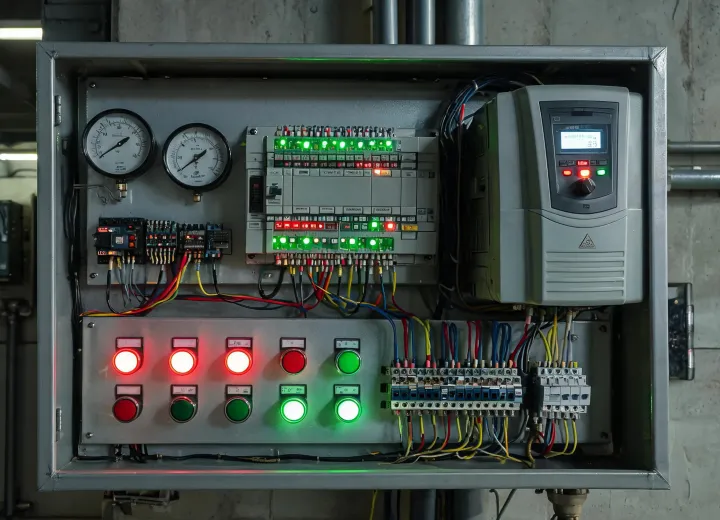 water pump control panel